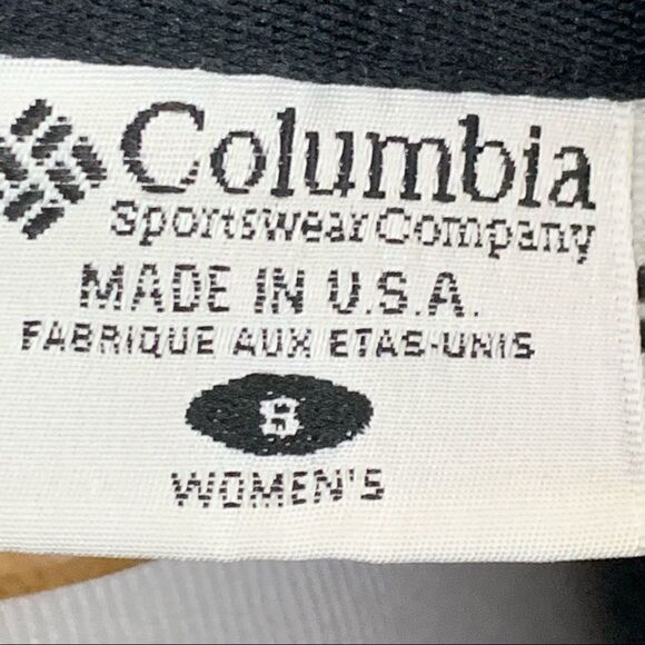 Columbia fleece leaf print zip vest S - Picture 5 of 6